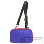 FENDI フェンディ ロゴ ショルダーバッグ レザー レディース 中古