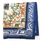 HERMES エルメス カレ90 古き良きアメリカ スカーフ シルク レディース 中古