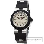 BVLGARI ブルガリ AL38A アルミニウム 腕時計  アルミニウム ラバー メンズ  中古