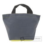 Herve Chapelier エルベ・シャプリエ 舟形トート ハンドバッグ ナイロン素材 レディース 中古