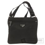 ショッピングプラダ PRADA プラダ ロゴ金具 ショルダーバッグ ナイロン素材 レディース 中古