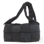 BOTTEGA VENETA ボッテガヴェネタ カセット ショルダーバッグ ナイロン素材 レディース 中古