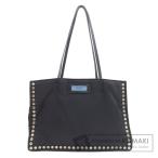 ショッピングプラダ PRADA プラダ 1BG122 エティケット トートバッグ ナイロン素材 レディース 中古