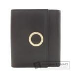 BVLGARI ブルガリ ブルガリブルガリ 二つ折り財布（小銭入れあり） レザー レディース 中古