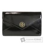 Tory Burch トリーバーチ ロゴマーク クラッチバッグパテントレザー レディース 中古