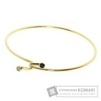 TIFFANY&Co. ティファニー ダブルフック サファイア ダイヤモンド ブレスレット K18イエローゴールド レディース 中古