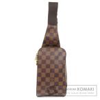 LOUIS VUITTON ルイヴィトン N51994 ジェロニモス ダミエ エベヌ ヒップバッグ・ウエストバッグ ダミエキャンバス ユニセックス 中古