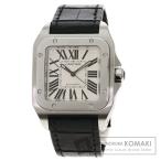 CARTIER カルティエ W20106X8 サントス 100 MM 腕時計  ステンレススチール  ...