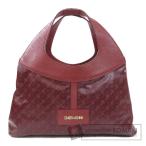 GHERARDINI ゲラルディーニ ロゴモチーフ ハンドバッグ ナイロン素材 レディース 中古