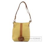 GHERARDINI ゲラルディーニ ロゴモチーフ ショルダーバッグ キャンバス レディース 中古