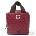 GHERARDINI ゲラルディーニ ロゴモチーフ トートバッグ ナイロン素材 レディース 中古