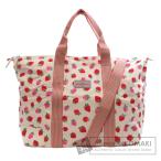 Cath Kidston キャスキッドソン イチゴモチーフ 2WAY トートバッグ ナイロン素材 レディース 中古