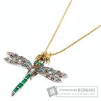ジュエリー エメラルド サファイア パライバトルマリン ダイヤモンド ネックレス K18イエローゴールド 中古