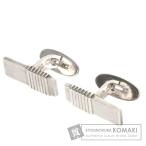 Georg Jensen ジョージジェンセン シンプルデザイン カフス シルバー メンズ 中古