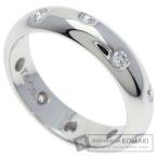 TIFFANY&Co. ティファニー ドッツ ダイヤモンド リング・指輪 プラチナPT950 レディース 中古