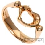 TIFFANY&Co. ティファニー オープンハート リング・指輪 K18ピンクゴールド レディース 中古