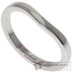 CARTIER カルティエ バレリーナ カーブ #46 リング・指輪 プラチナPT950 レディース 中古