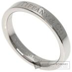 TIFFANY&Co. ティファニー フラットバンド リング・指輪 プラチナPT950 レディース 中古