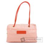 GHERARDINI ゲラルディーニ ロゴモチーフ ソフティ ハンドバッグ ポリエステル レディース 中古