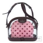 kate spade ケイトスペード ロゴ ショルダーバッグ ビニール レディース 中古
