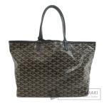 GOYARD ゴヤール サンルイPM ヘリンボーン柄 トートバッグ コーティングキャンバス レディース 中古