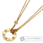 CARTIER カルティエ ラブ サークル ダイヤモンド ネックレス K18ピンクゴールド レディース 中古