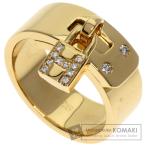 HERMES エルメス ケリー カデナ ダイヤモンド #48 リング・指輪 K18イエローゴールド レディース 中古