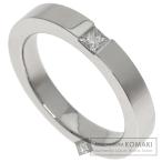 HARRY WINSTON ハリーウィンストン プリンセスカット マリッジ ダイヤモンド リング・指輪 プラチナPT950 レディース 中古