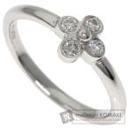 TIFFANY&amp;Co. ティファニー ベゼルセット ダイヤモンド リング・指輪 プラチナPT950 レディース 中古