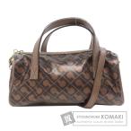 GHERARDINI ゲラルディーニ ロゴモチーフ ソフティ 2WAY ハンドバッグ ポリエステル レディース 中古