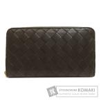 BOTTEGA VENETA ボッテガヴェネタ イントレチャート 長財布(小銭入れあり) カーフ レディース 中古