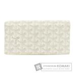 GOYARD ゴヤール ヘリンボーン柄 長財布(小銭入れあり) PVC レディース 中古