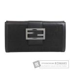 FENDI フェンディ ズッキーノ 長財布(小銭入れあり) キャンバス レディース 中古