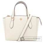 Tory Burch トリーバーチ 2WAY ハンドバッグ レザー レディース 中古