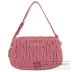 MIUMIU ミュウミュウ マテラッセ アクセサリーポーチ レザー レディース 中古