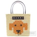 MARNI マルニ ドッグモチーフ ハンドバッグ PVC レディース 中古