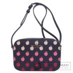 kate spade ケイトスペード リンゴモチーフ ショルダーバッグ PVC レディース 中古