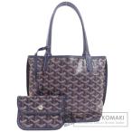ショッピングゴヤール GOYARD ゴヤール アンジュ ミニ リバーシブル ハンドバッグ PVC レディース 中古