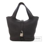 HERMES エルメス ピコタンロックMM シルバー金具 ハンドバッグ トリヨン レディース 中古