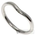 TIFFANY&Co. ティファニー カーブド バンド リング・指輪 プラチナPT950 レディース 中古