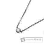 TIFFANY&amp;Co. ティファニー バイザヤード ダイヤモンド ネックレス プラチナPT950 レディース 中古