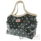 Cath Kidston キャスキッドソン 水玉 トートバッグ コーティングキャンバス レディース 中古