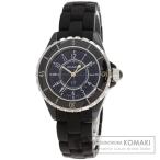 ショッピングシャネル CHANEL シャネル H0681 J12 33mm ラバー 腕時計  セラミック ラバー レディース  中古