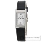 TIFFANY&amp;Co. ティファニー クラシックスクエア 腕時計  ステンレススチール 革 レディース  中古