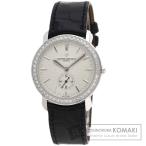 VACHERON CONSTANTIN ヴァシュロン・コンスタンタン 81000/000G マルタ グランクラシック  腕時計  K18ホワイトゴールド 革 ダイヤモンド メンズ  中古