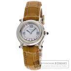 Chopard ショパール 27/8245-23 ハッピースポーツ 腕時計  ステンレススチール 革 レディース  中古