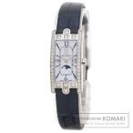 HARRY WINSTON ハリーウィンストン AVCQMP16WW001 アベニューC ミニ ムーンフェイズ 腕時計 K18WG アリゲーター レディース [中古] ハリー ウィンストン アヴェニュー C ミニ ムーンフェイズ