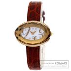 CENTURY センチュリー カリスマ 腕時計  K18ピンクゴールド 革 ダイヤモンド レディース  中古