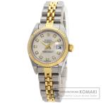 ROLEX ロレックス 79173G デイトジャスト 10P ダイヤモンド 腕時計  ステンレススチール SSxK18YG K18YG レディース  中古