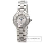 CARTIER カルティエ W10109T2 マスト21 SM 腕時計  ステンレススチール SS レディース  中古